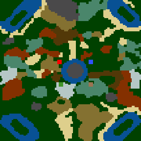Surface minimap of For three asses.