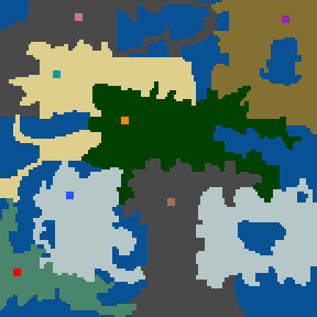 Surface minimap of Forbidden Five