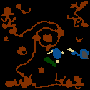 Underground minimap of Forest Lord