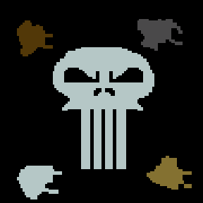 Underground minimap of FOSSIL OF THE PUNISHER