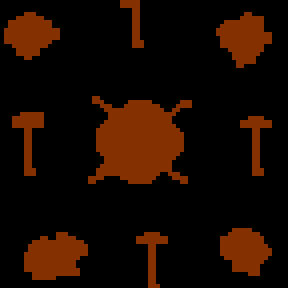 Underground minimap of Four Corners (TE)