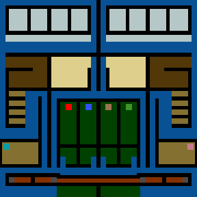 Surface minimap of Four Dukes