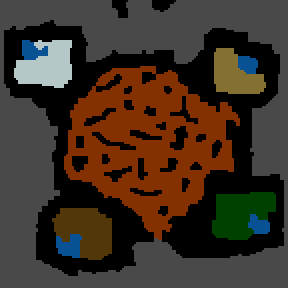 Underground minimap of Four Possibilities