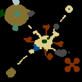 Underground minimap of Four Seasons