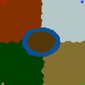 Surface minimap of Four WarLords