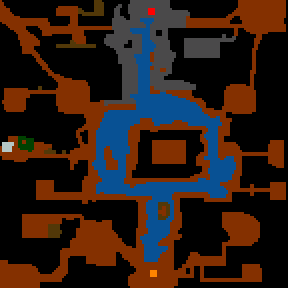 Underground minimap of France