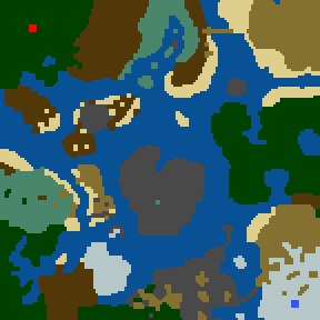 Surface minimap of Friends & Enemies