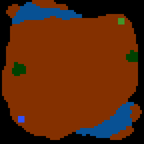 Underground minimap of Funky Allies