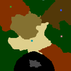 Underground minimap of Gate to Hell