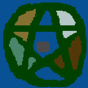 Surface minimap of Gate to Purgatory