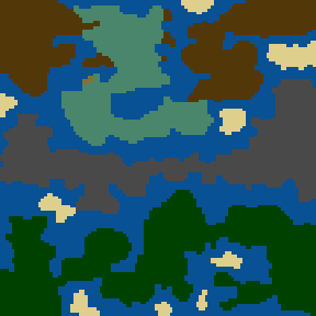 Surface minimap of Gate to the Hell
