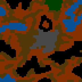 Underground minimap of Gates of Hell