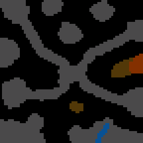 Underground minimap of Gateway to Hades