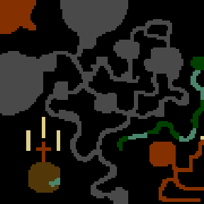 Underground minimap of Geltopuz