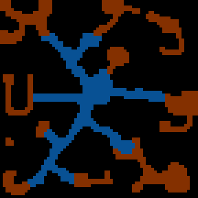 Underground minimap of Ghost of Luck