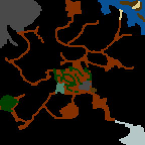 Underground minimap of Gilaina