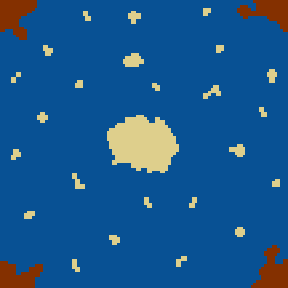 Underground minimap of Glory Heroes
