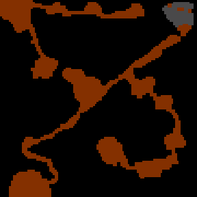 Underground minimap of Glory Road