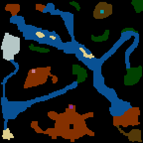 Underground minimap of Glory to the Brave One