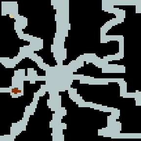 Underground minimap of Gnollandia