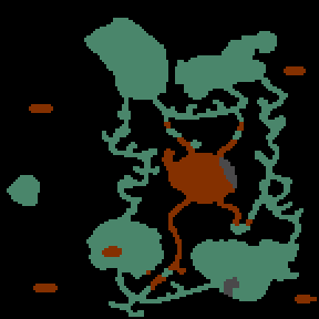 Underground minimap of Gnollowisko