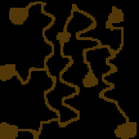 Underground minimap of Gold Island