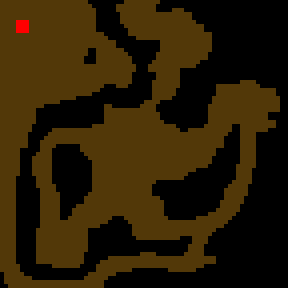 Underground minimap of Gold Rush