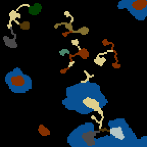 Underground minimap of Golden Harbour
