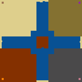 Underground minimap of Good and Evil II