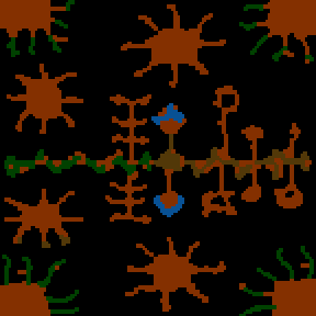 Underground minimap of Good Vs Evil