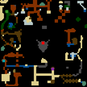 Underground minimap of Grandmaster