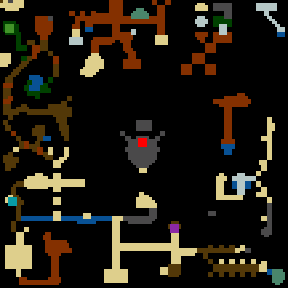 Underground minimap of Grandmaster