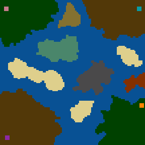 Underground minimap of Hard Bloodfire (Allies)