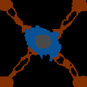 Underground minimap of Hard Life!