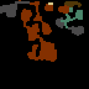 Underground minimap of Heal the Weeping Lands