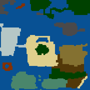 Surface minimap of Heavens Battle(RPG)