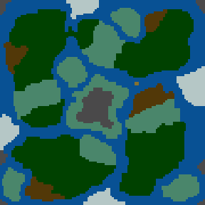 Surface minimap of Heralands