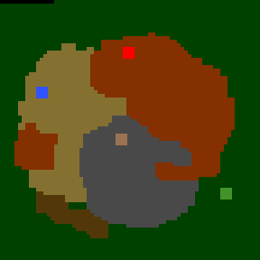 Underground minimap of Heroe's Battlefield