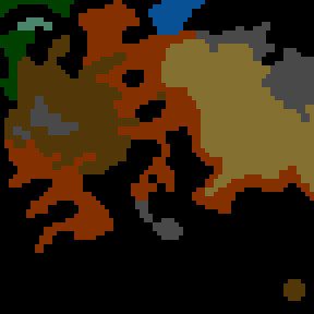 Underground minimap of Heroes 4