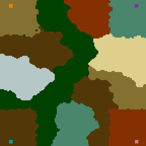 Underground minimap of Heroes