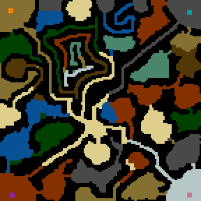 Underground minimap of Heroes