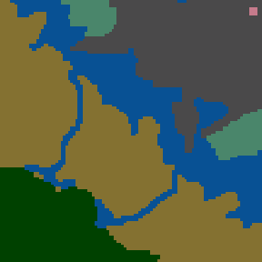 Surface minimap of Heroes Lands-The Baron
