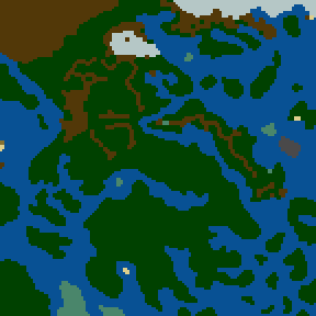 Surface minimap of Highlander