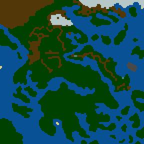 Surface minimap of Highlander