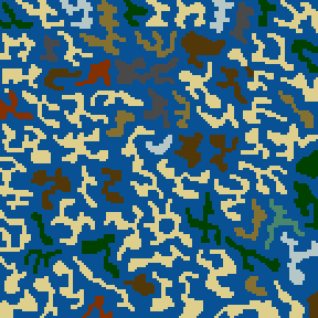 Underground minimap of Highly Strung Maze