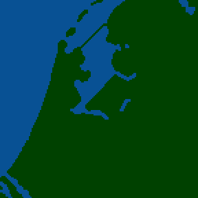 Surface minimap of Holland