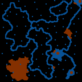 Underground minimap of Holland