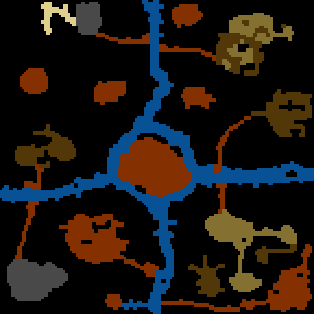 Underground minimap of Hopkins Map