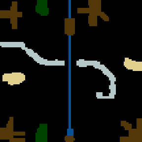 Underground minimap of Horse Tournament