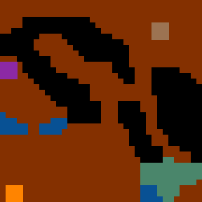 Underground minimap of [HotA] War for Freedom